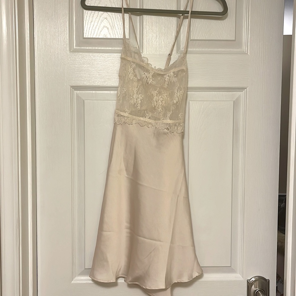 Free people ivory slip nwt